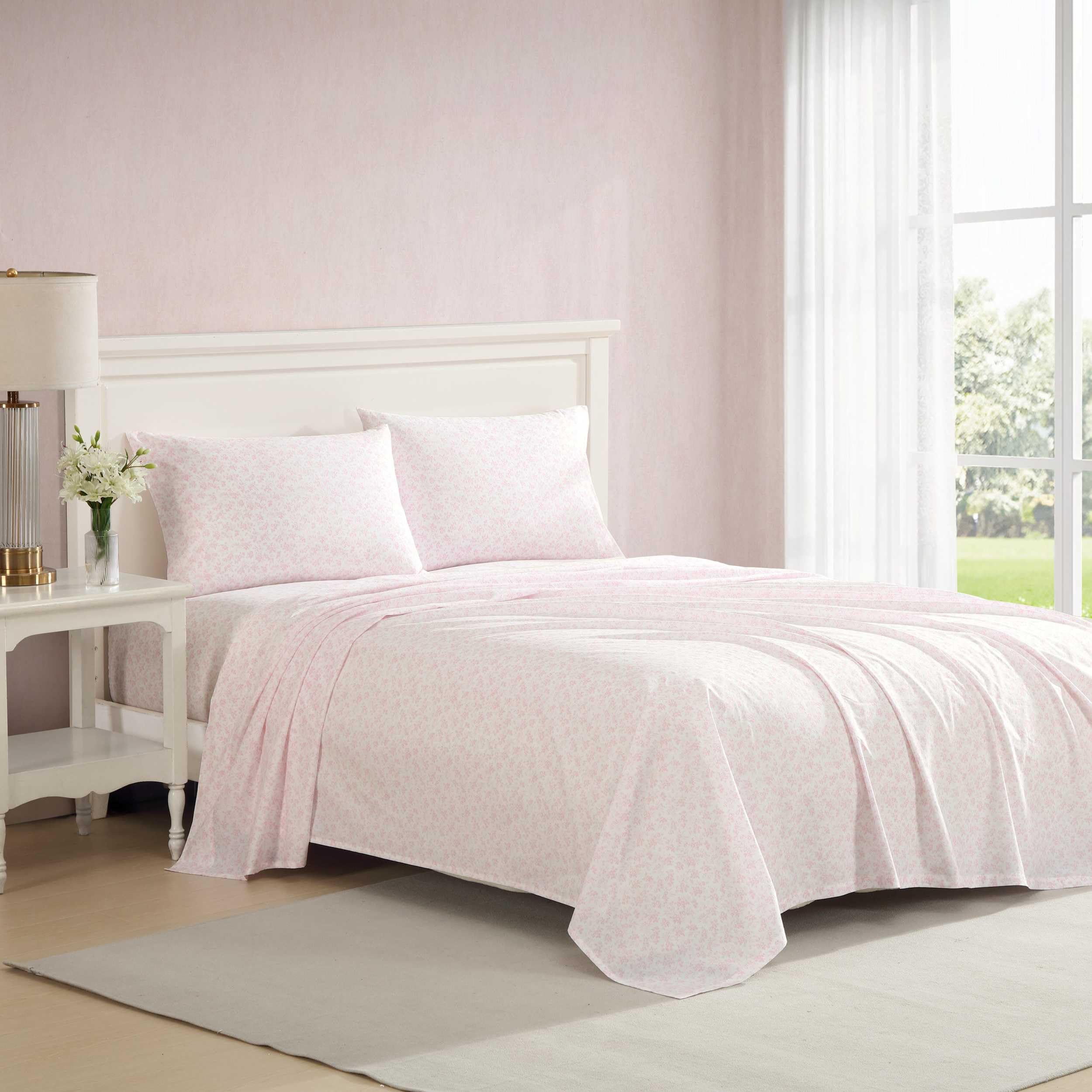 Amazon.co.jp: Laura Ashley - ツインXLシーツセット、クリスプ&クール